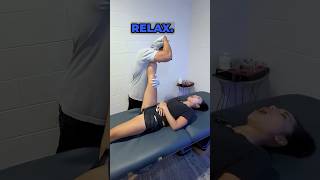 A Big 10 Release For Her Hamstring Glute Stretch Bodywork Muscle Therapy