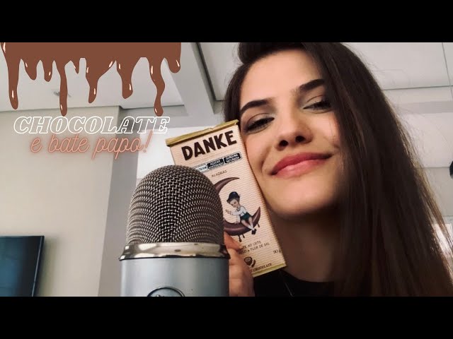 ASMR sussurro e voz suave O SENTIDO DA PÁSCOA, bate papo e chocolate