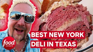 The GREATEST New York Style Deli In Texas! | Diners, Driveins & Dives