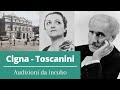 Capture de la vidéo Gina Cigna - Arturo Toscanini: Audizioni Da Incubo