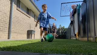 Penalty shootout  with my friend