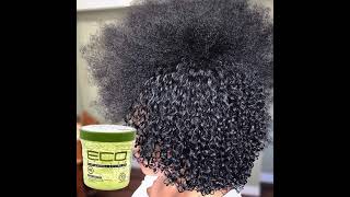 #ecogel #naturalhair #hairstyletutorial #ecogel #naturalhair #hairstyletutorial