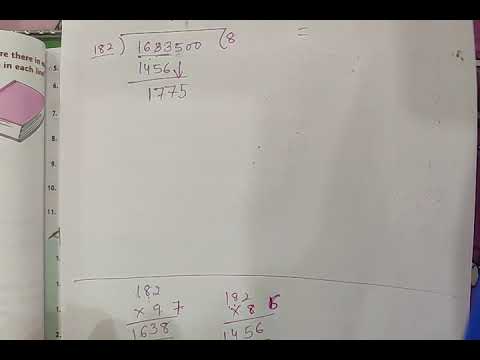 class 5 maths chapter 4 division part 4 youtube