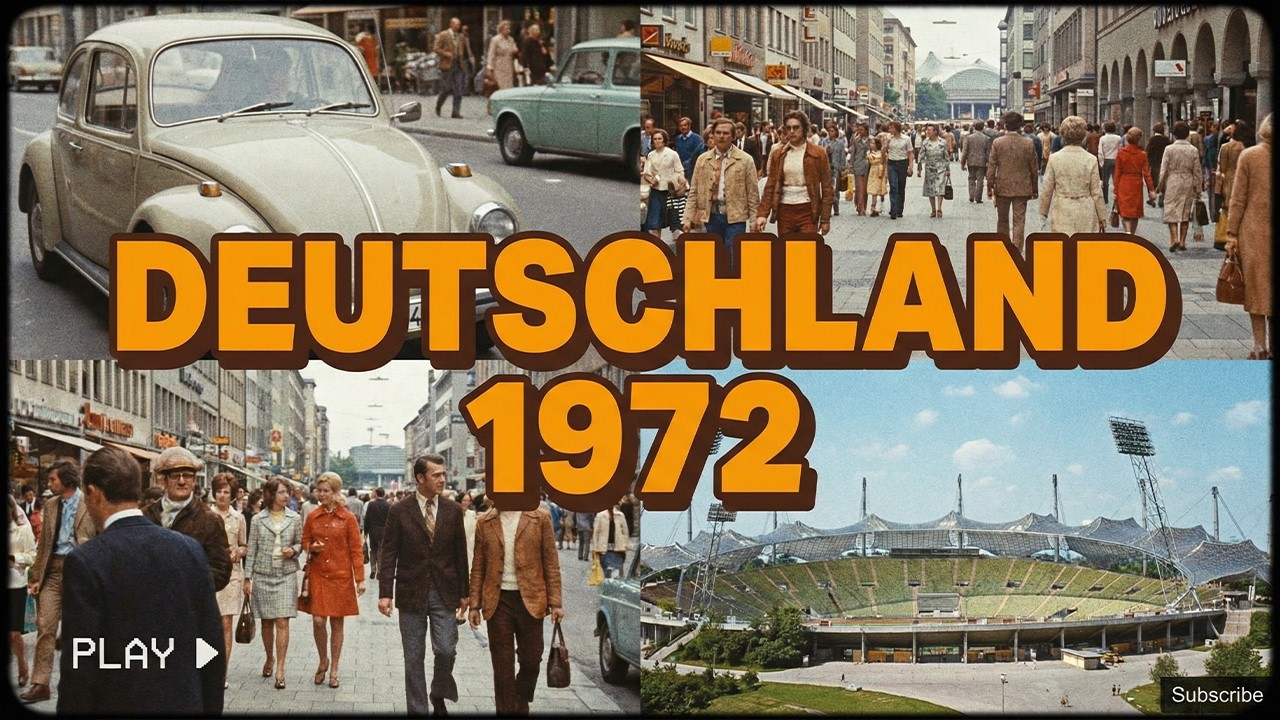 Deutschland 1972 – Spaziergänge durch eine andere Zeit