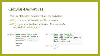 SymPy Presentation