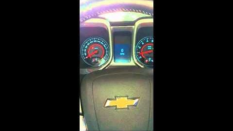 2013 Camaro SS V8 UK Spec Muffler Delete From Inside