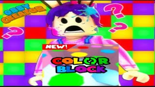 I made Color Block in Obby Creator | Roblox