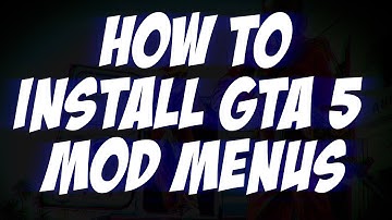 How To Install GTA 5 Mod Menus / Script & Sprx Menus
