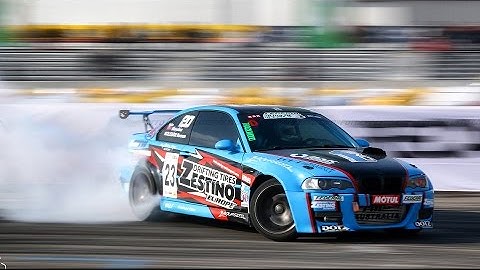 1JZ-GTE BMW E36 vs Turbo M3 vs Supercharged M3 - Zestino Drifting Team!