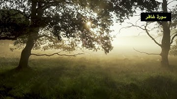 تلاوة عطرة آيات من سورة غافر من الآية 1 حتى الآية 25