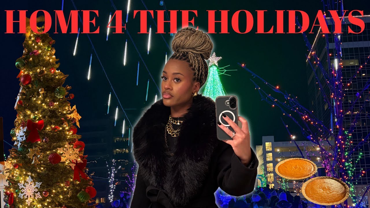 HOME 4 the HOLIDAYS (weekly vlog) : family time in va beach, holiday lights, new restaurants + MORE