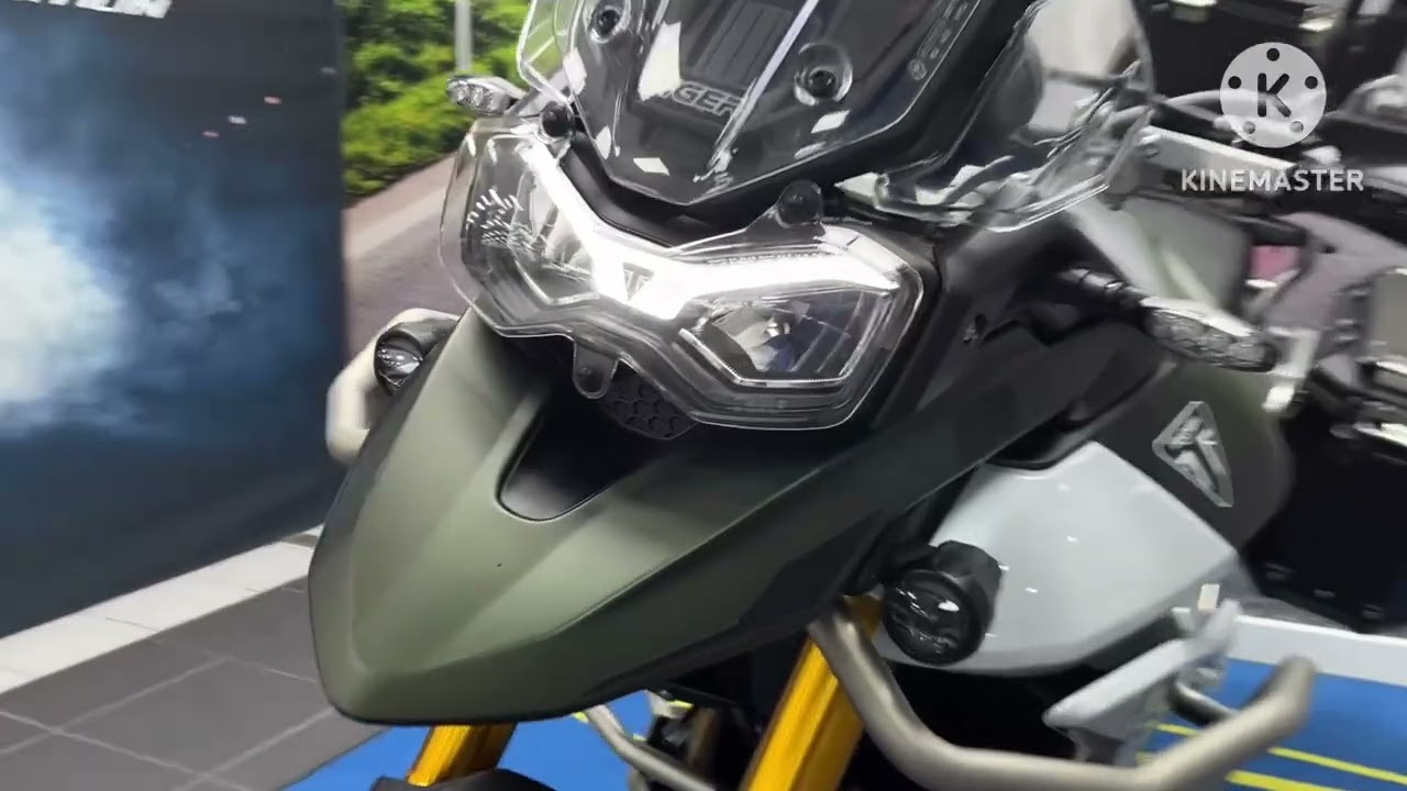 Triumph Tiger 900 Rally PRO Green 2024