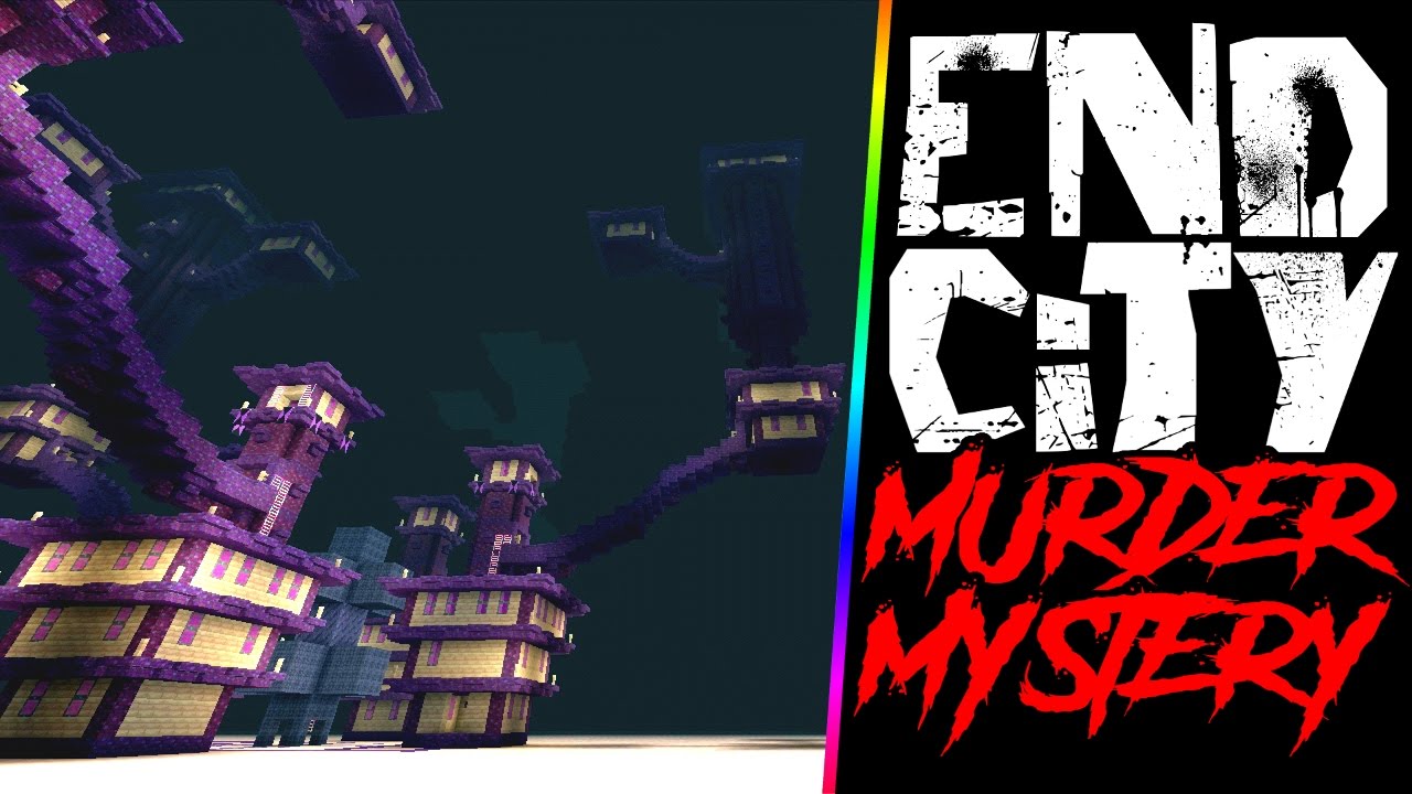 MINECRAFT END CITY -|- SECRETS !! - Minecraft Xbox Murder Mystery 1.9