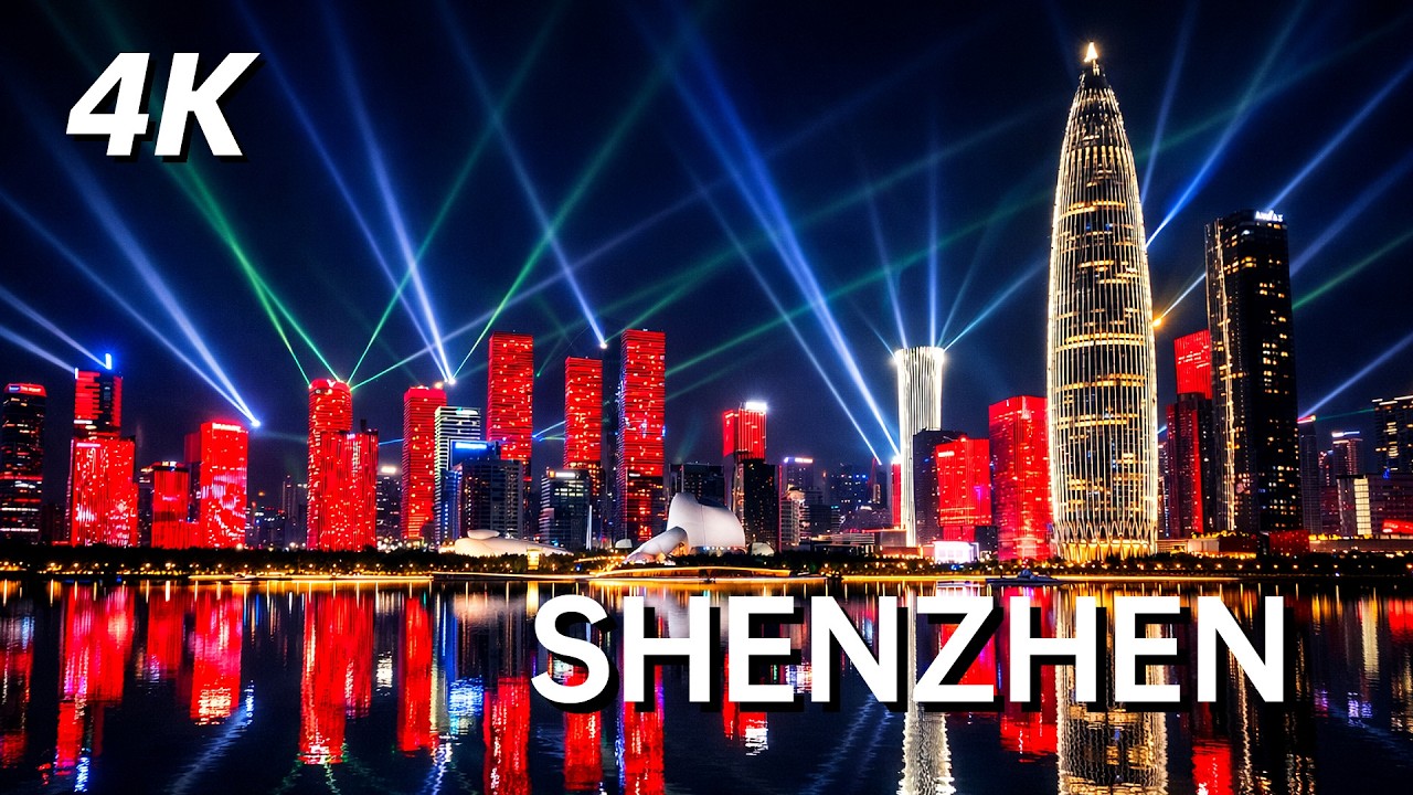 2026 Shenzhen Light Show! A Stunning Night in China's Mega City
