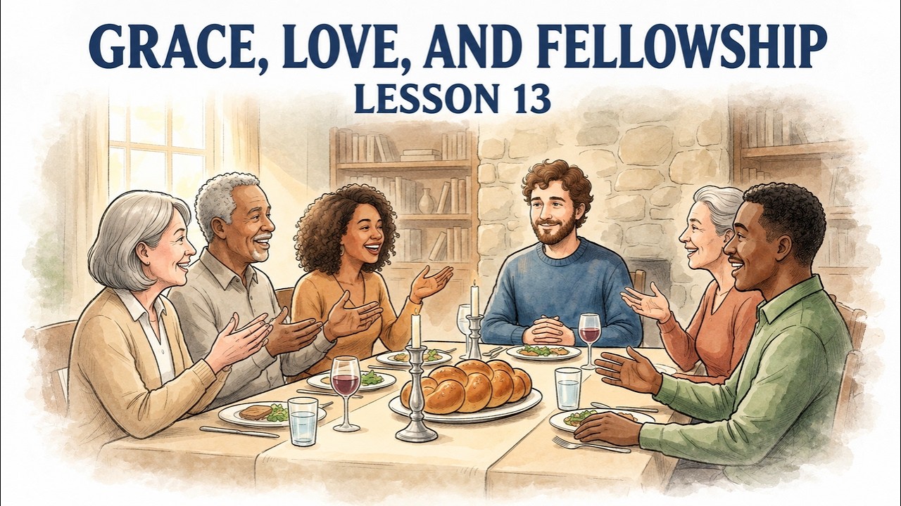 Grace, Love, and Fellowship | Sabbath School Lesson 13 (2026 Q3)