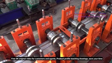 Seamless Water Gutter Roll Forming Machine