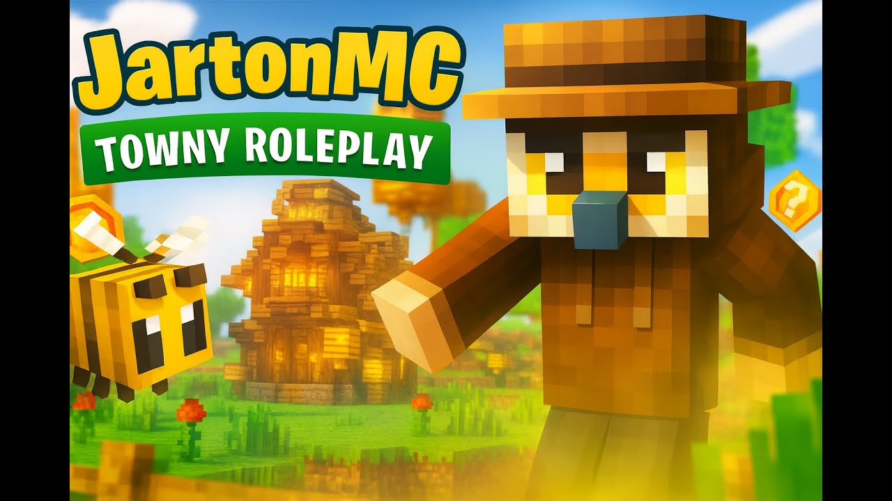 Minecraft | JartonMC | A Towny Series [7] Come Join! (Portrait)