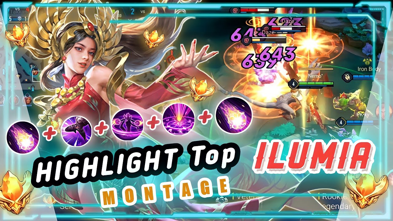 ILUMIA MONTAGE ILUMIA Highlight AOV ARENA OF VALOR YouTube