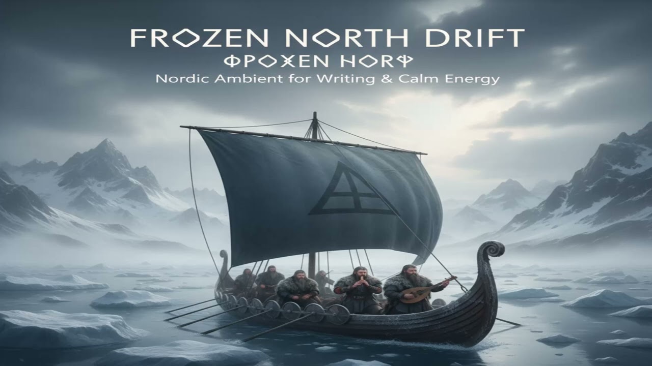 Frozen North Drift ᚠᚱᛟᛉᛖᚾ ᚾᛟᚱᚦ — Nordic Ambient for Writing & Calm Energy