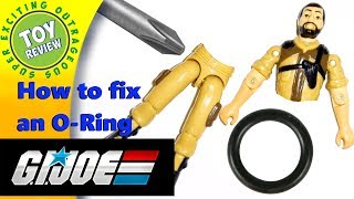 How to replace a GI Joe O-Ring (Rubber Band) - SEO Toy Review How to replace a GI Joe O-Ring (Rubber Band) - SEO Toy Review