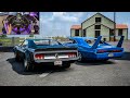 700HP Ford Mustang Boss and 655HP Dodge Charger Daytona Convoy - CarX Street | Moza R16