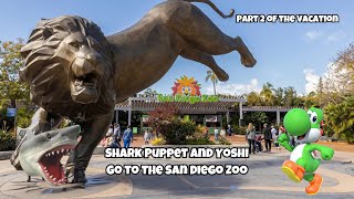 SB Movie: Shark Puppet and Yoshi go to the San Diego Zoo!