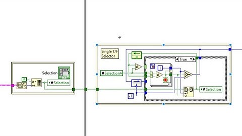 LabView: Array Index Selector Interface Explained