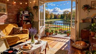 A sunny 1950s lakeside morning jazz playing in another room | A visit to Grandma’s cottage screenshot 4