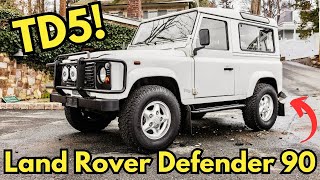 1999 Land Rover Defender 90 TD5 5-speed Driving and Walkthrough