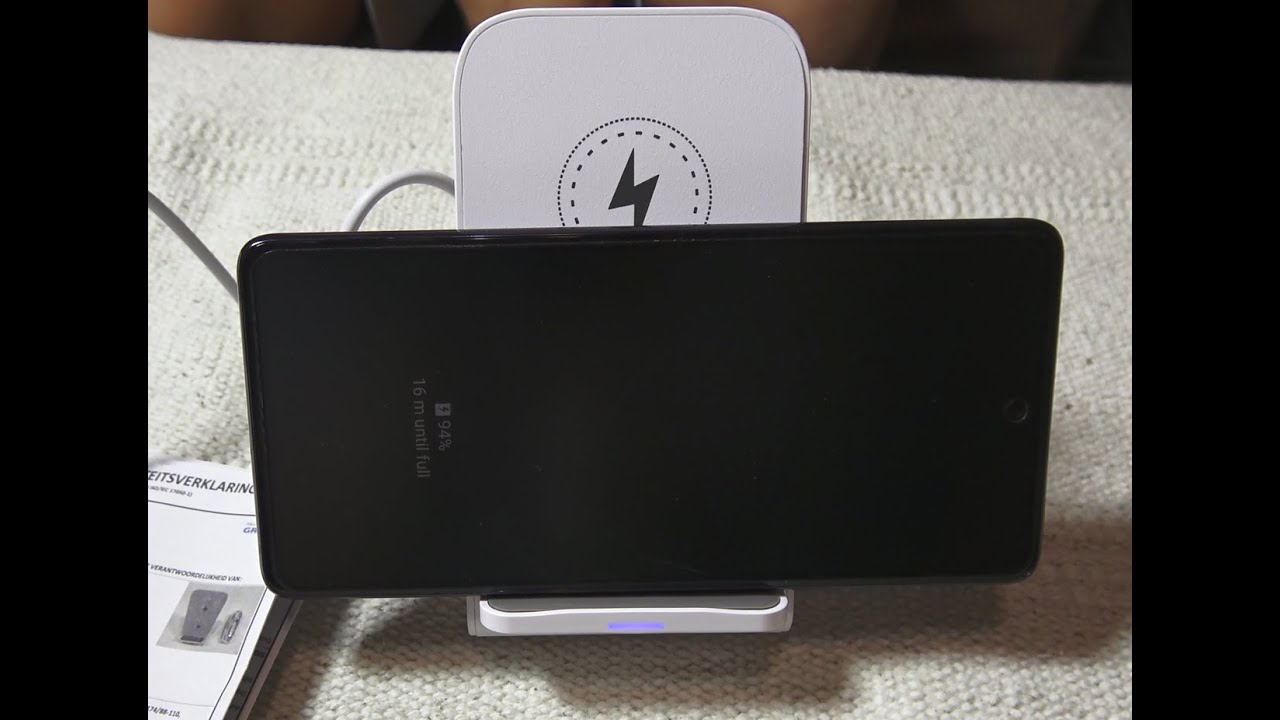 GRUNDIG Wireless Charger Stand 10W QI from Lidl is cheap but good