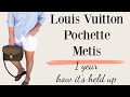 Louis Vuitton Pochette Metis 1 Year UPDATE + What's In My Bag