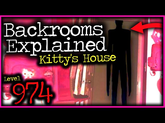 Don't ENTER BACKROOMS Level 974 Kitty's House 