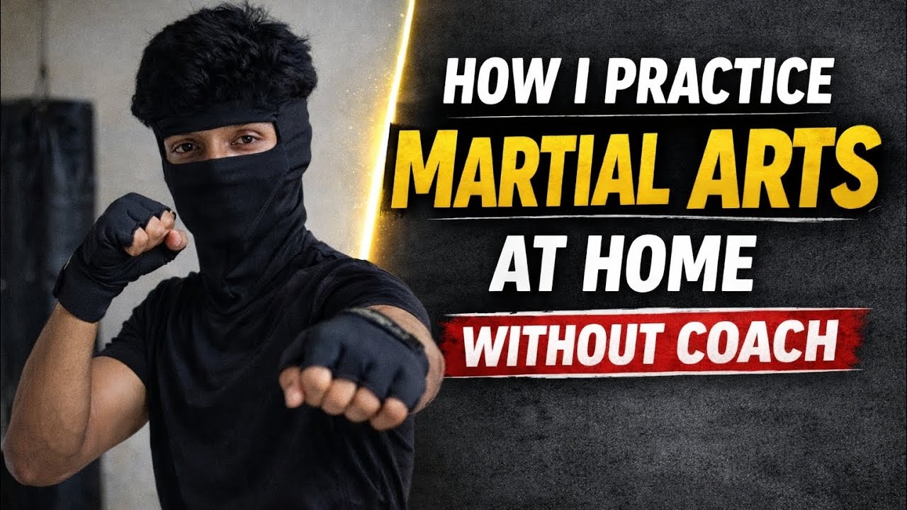 How I Practice Martial Arts at Home | Self Trained (No Coach) - YouTube