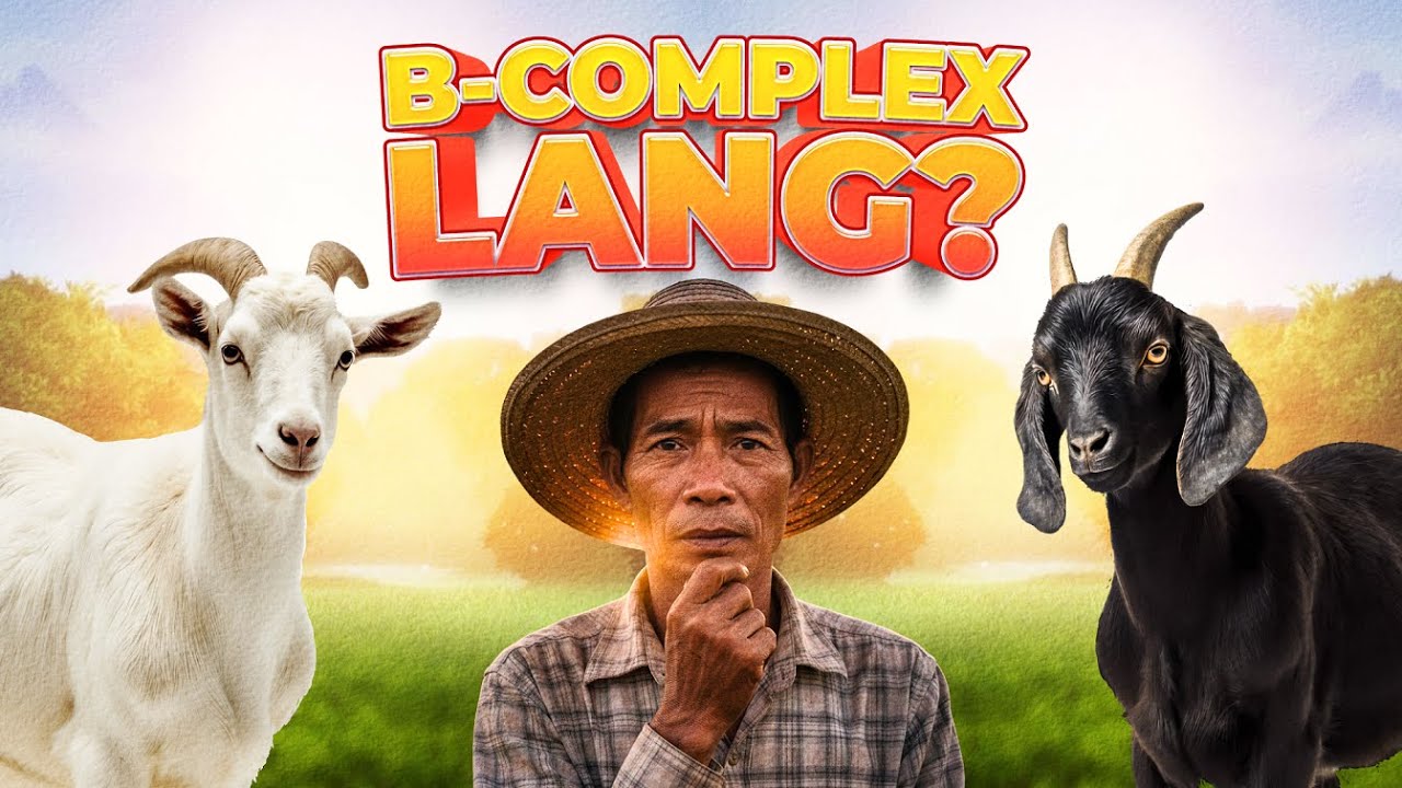BAKIT HINDI Gumagana ang B-Complex? Ito ang ‘MISSING’ SECRET sa Healthy Goats!