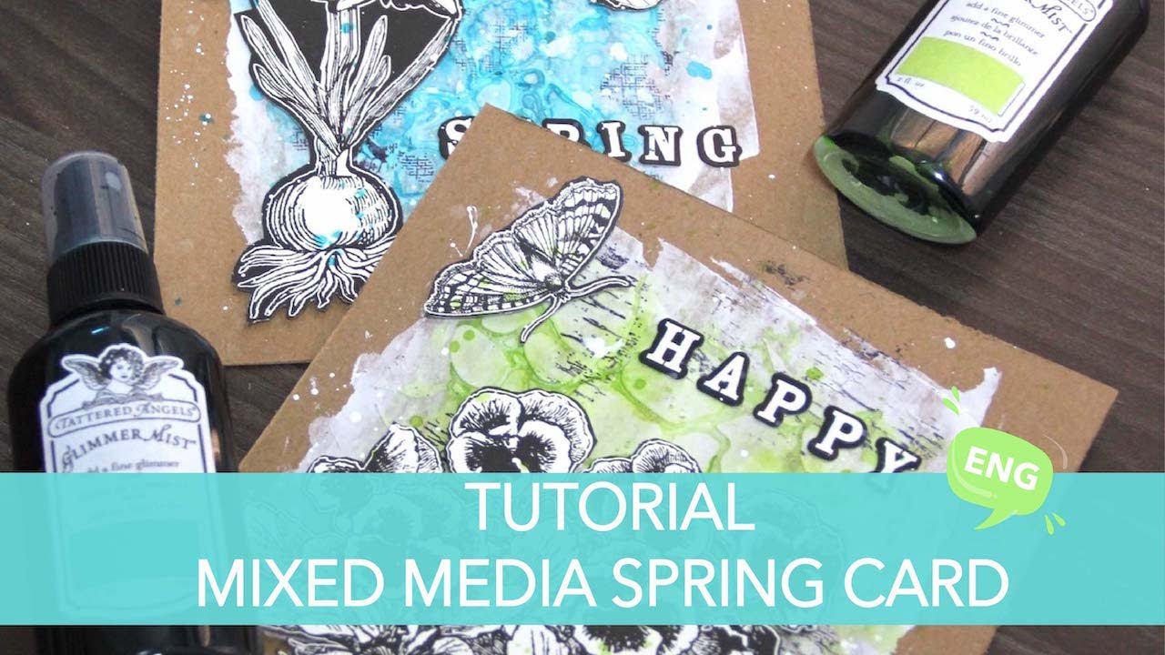 TUTORIAL - easy spring cards