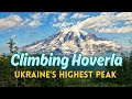 Western Ukraine Travel Climbing Mount Hoverla 4K Canon R8 Cinematic