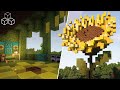 How to Build a Sunflower Tower |  Minecraft Tutorial