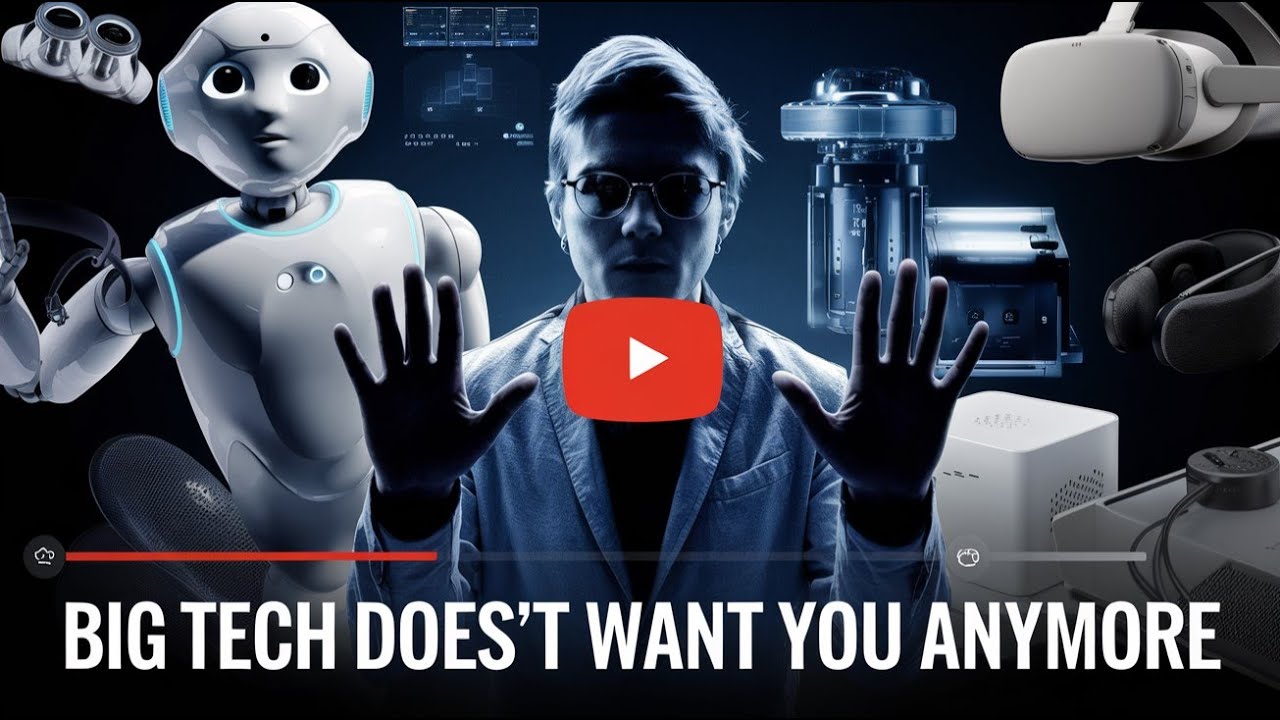 Big Tech Doesn't Want You Anymore technology ai YouTube