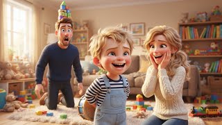 Mom dad baby funny video 😂