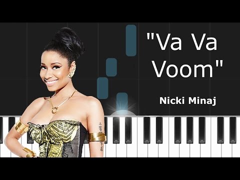 Nicki Minaj - "Va Va Voom" Piano Tutorial - Chords - How To Play - Cover