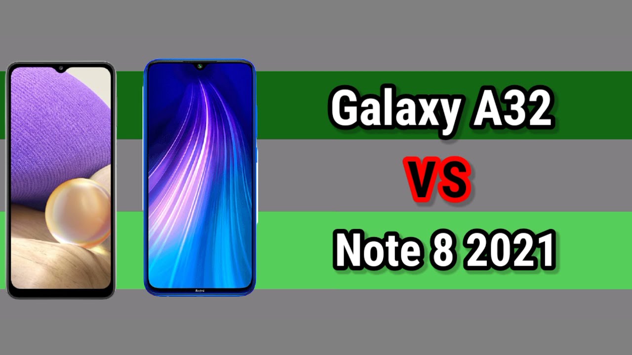 A32 Vs Redmi Note 8 Pro