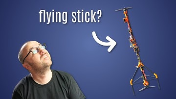 Flying stick strikes back! The bicopter drone