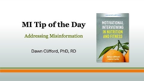 MI Tip of the Day: Addressing Misinformation