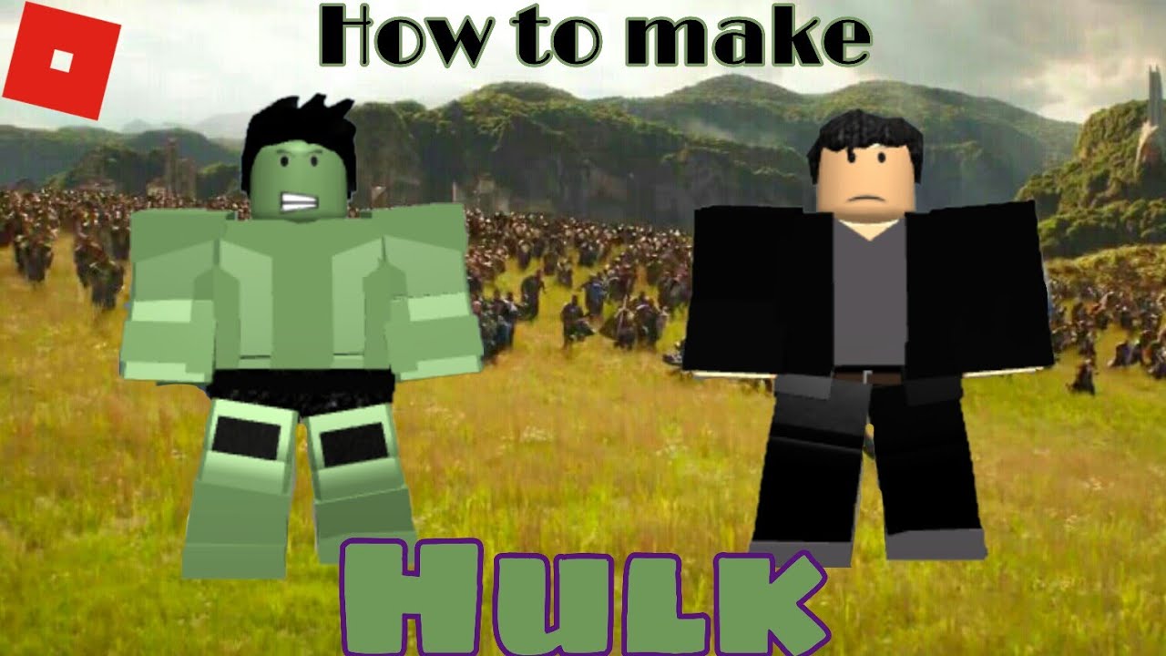 How To Make Hulk In Roblox Superhero Life 2 Youtube - superhero reveal roblox