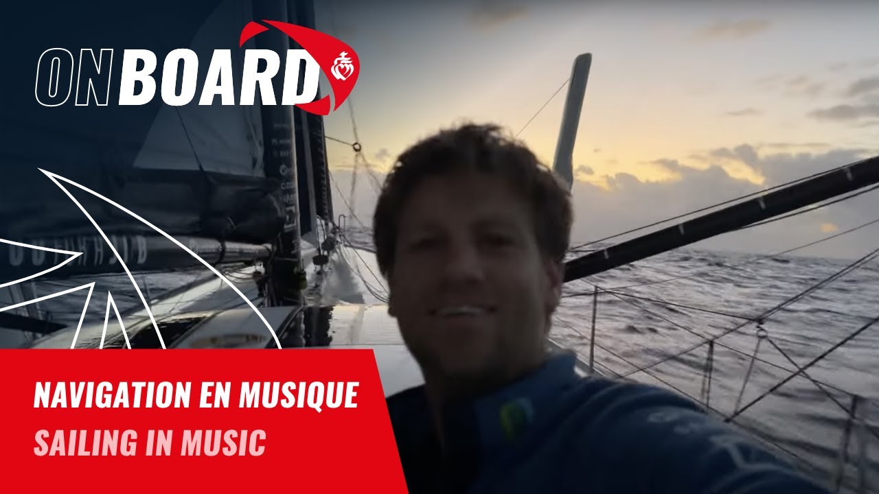 ⁣Navigation en musique pour Benjamin Ferré | Vendée Globe 2024