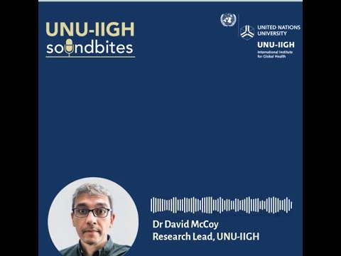 UNU-IIGH Soundbites: Thoughts on Global Health Priorities | Climate and Health