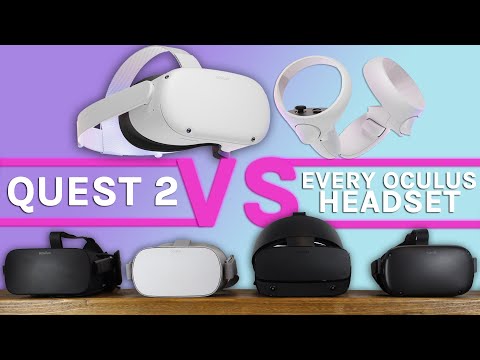 Auto samling Menneskelige race Oculus Quest 2 vs Every Oculus Headset Ever