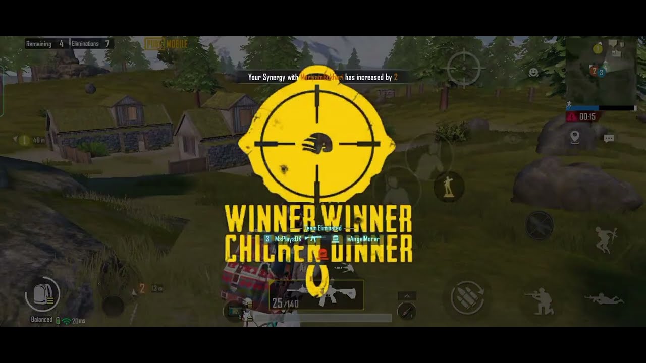 My Best Gameplay PUBG Mobile Chicken Dinner - YouTube