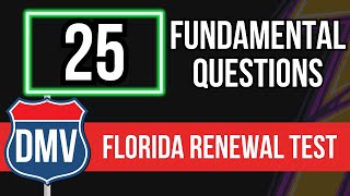 Florida DMV Renewal Test for Seniors (2026 FL Driver's License)