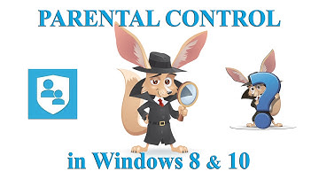 Parental control in Windows 8,10